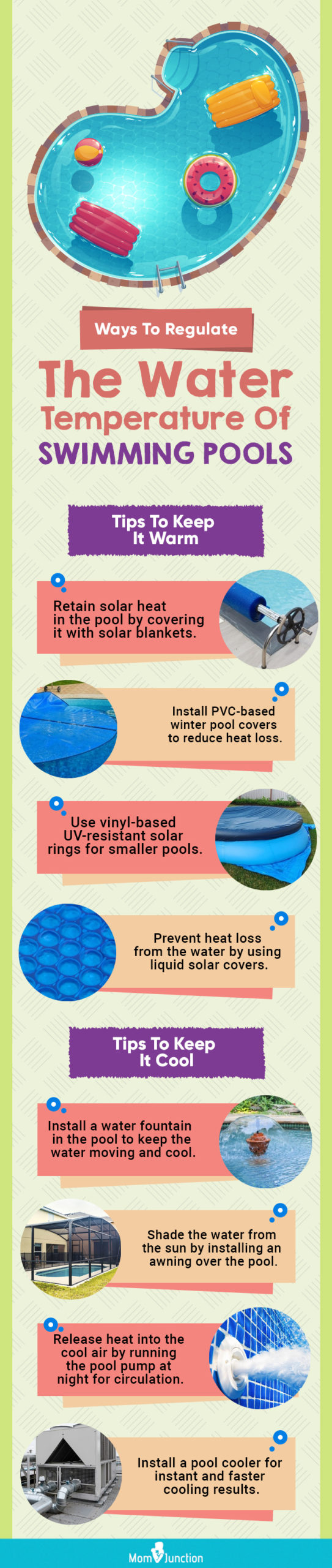 Ways To Regulate The Water Temperature Of Swimming Pools (infographic)