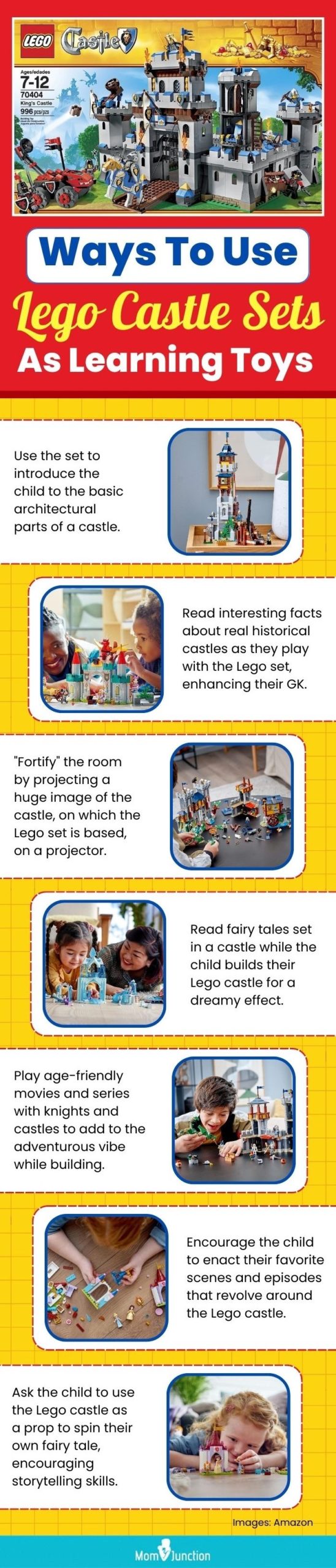 Ways To Use Lego Castle Sets As Learning And Engrossing Toys (infographic)