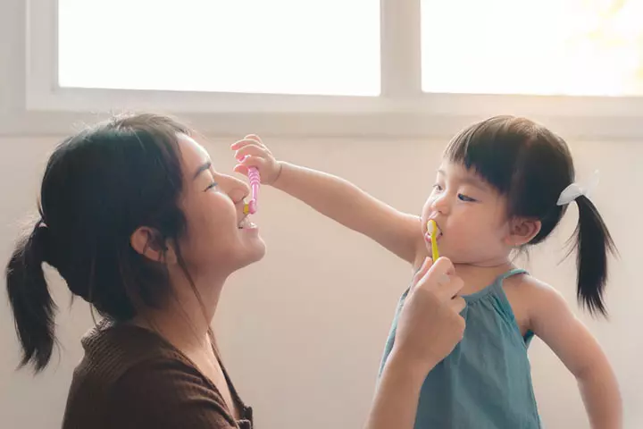 When You Figure Out How To Brush Their Teeth