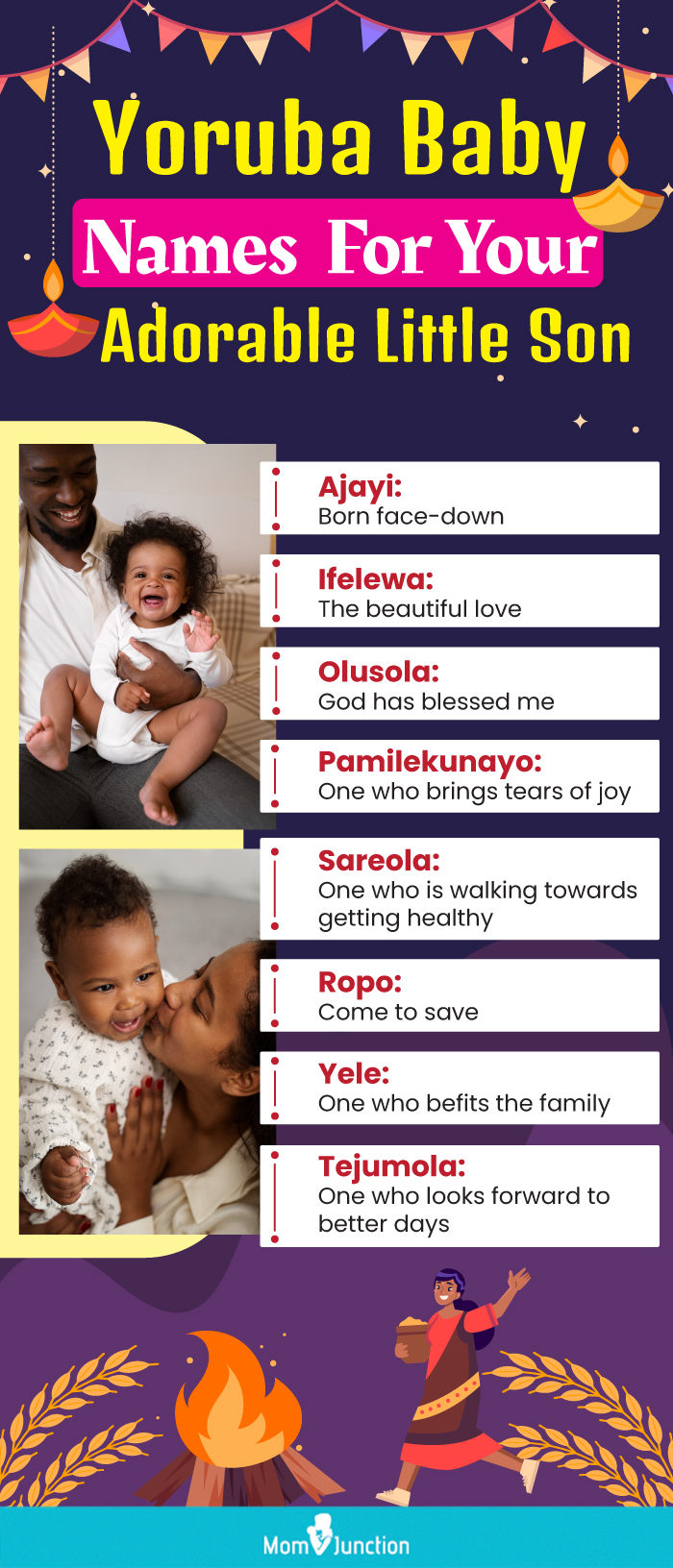 yoruba baby names for your adorable little son (infographic)