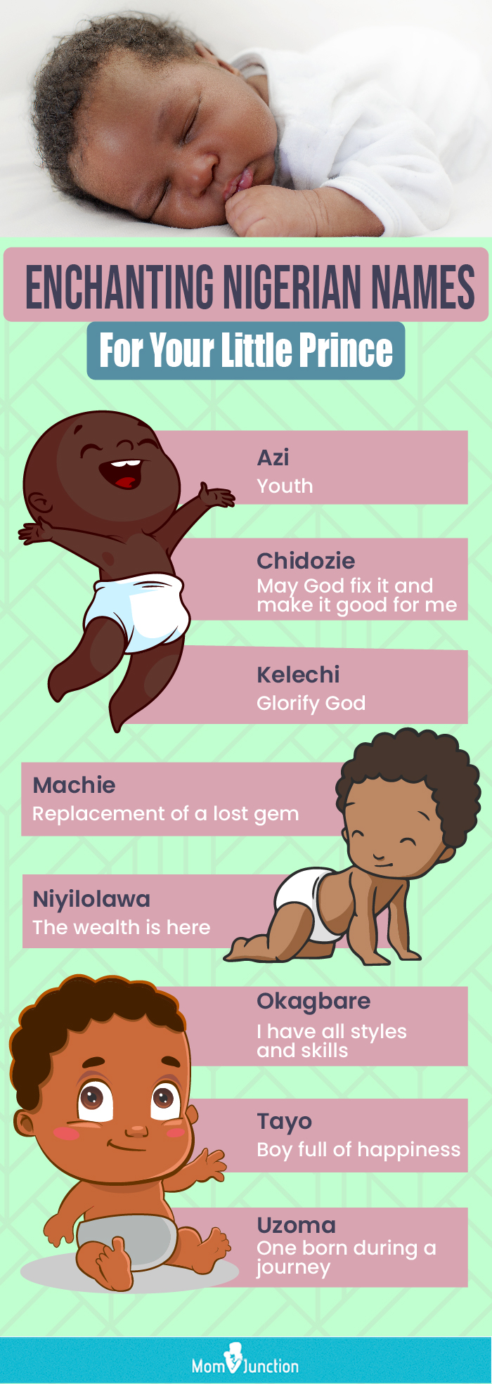 classic nigerian boy names with culturally significant meanings (infographic)