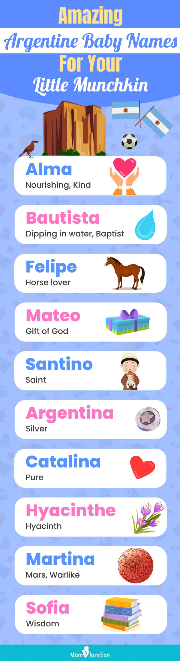 amazing argentine baby names for your little munchkin (infographic)