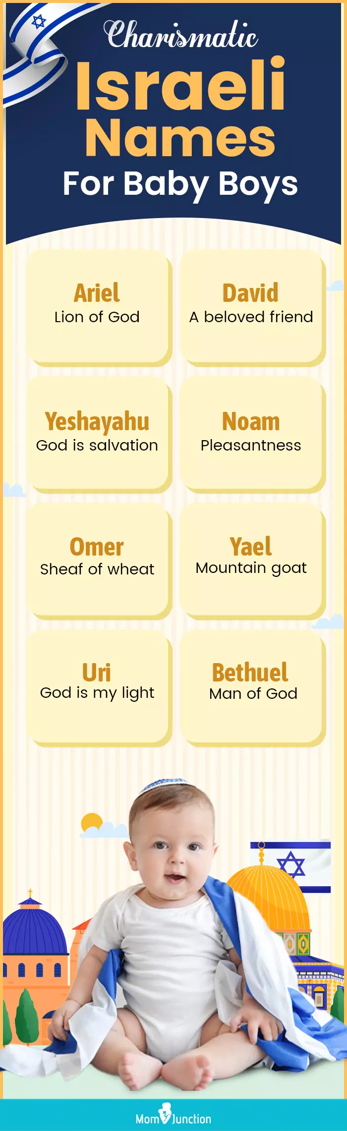 charismatic israeli names for baby boys(infographic)