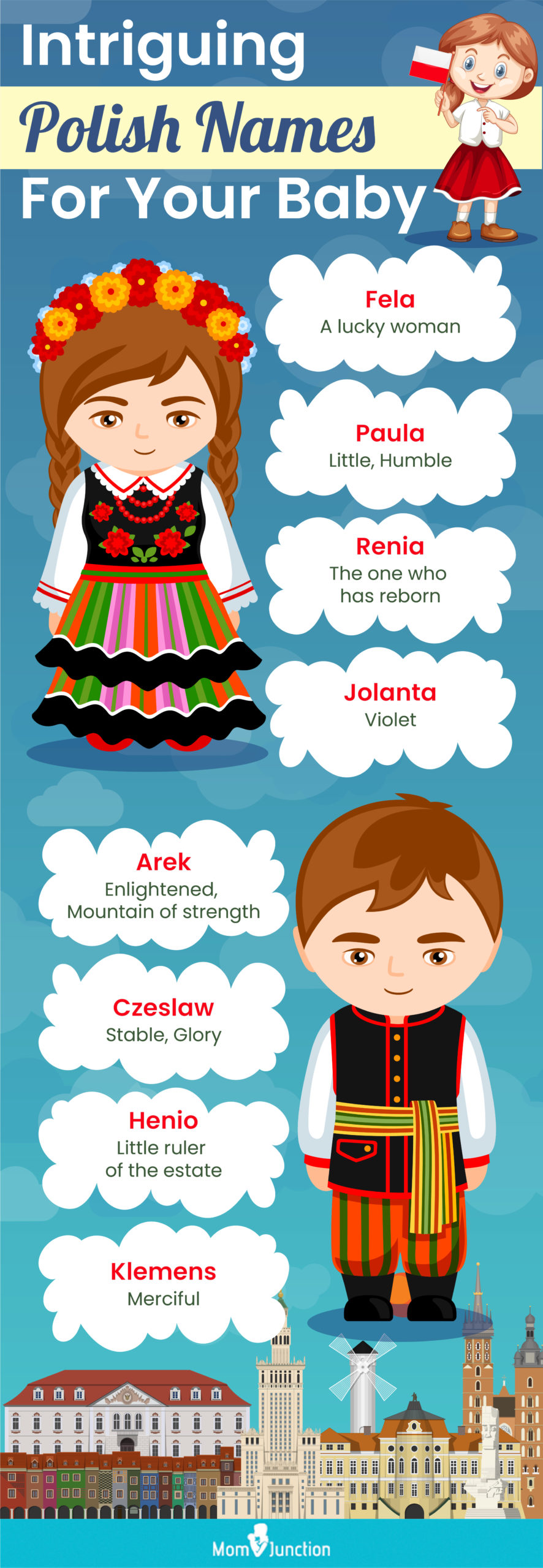 intriguing polish names for your baby (infographic)