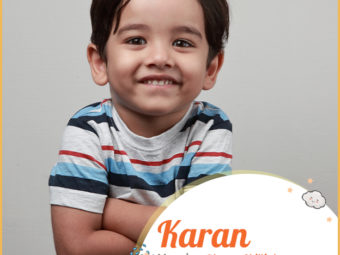 Karan means clever and skillful