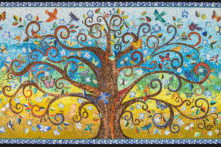 Mosaic family tree