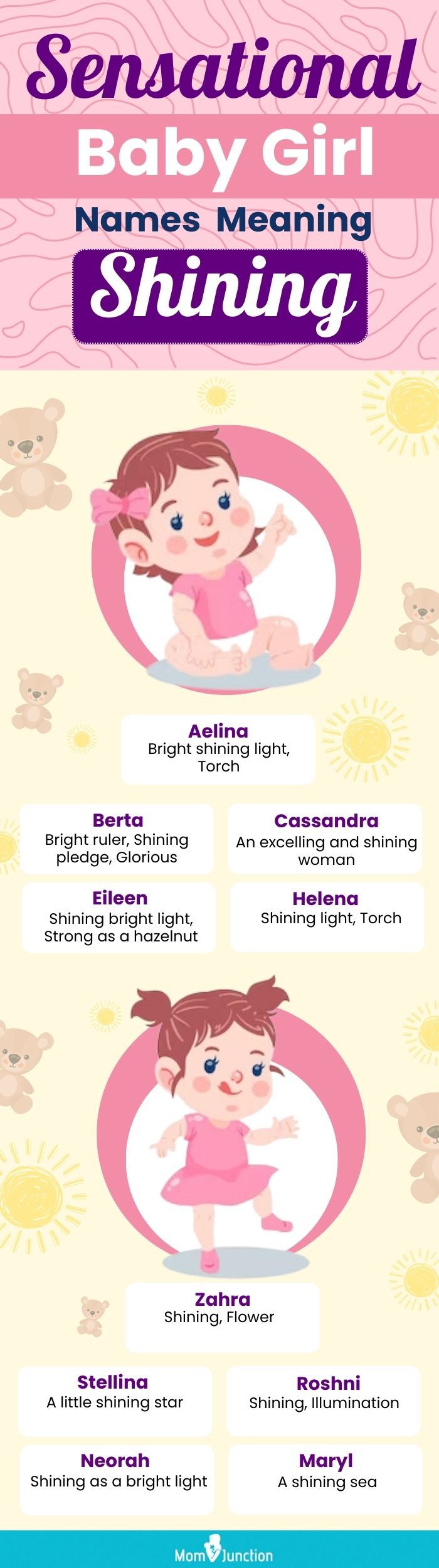 320 Baby Girl Names That Mean Shining MomJunction