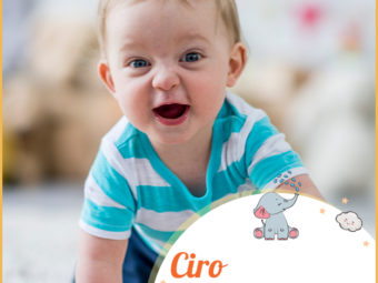 Ciro means lord
