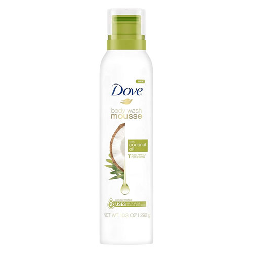 Dove Body Wash Mousse With Coconut Oil