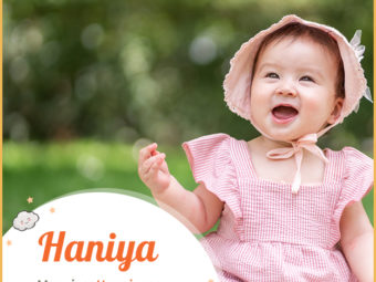 Haniya means joyous
