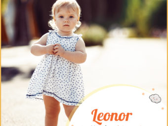 Leonor, girl name meaning light