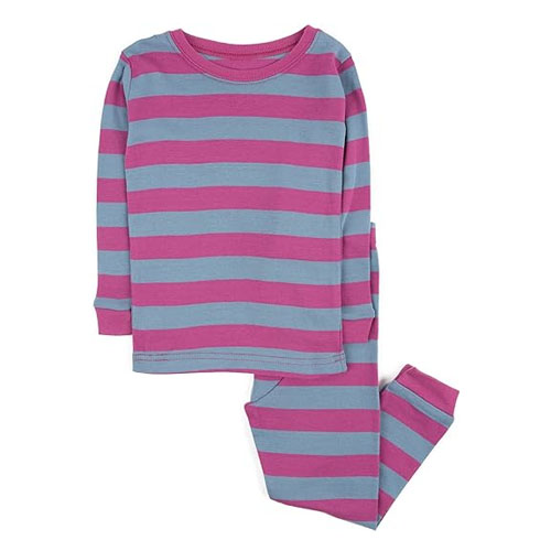 Leveret Striped Kids Pajamas