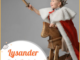 Lysander means liberator of man