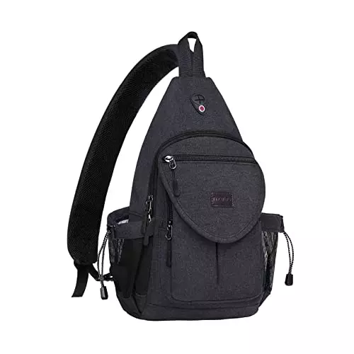 Mosiso Unisex Sling Backpack Purse