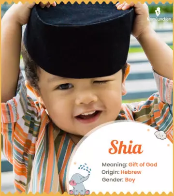 Shia means gift of God