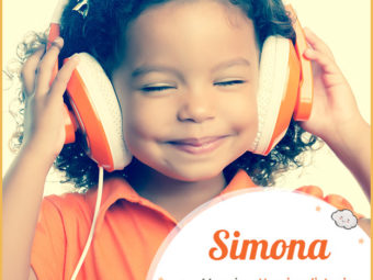 Simona means hearing or listening