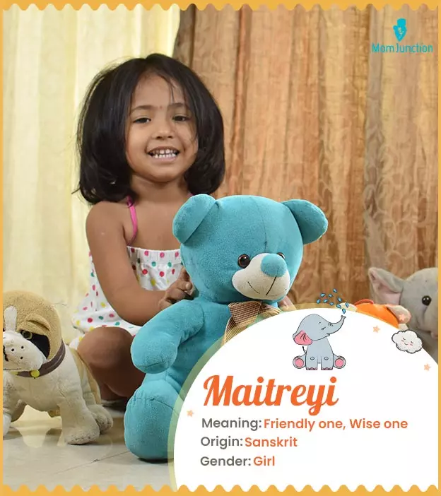 Maitreyi means friendly one