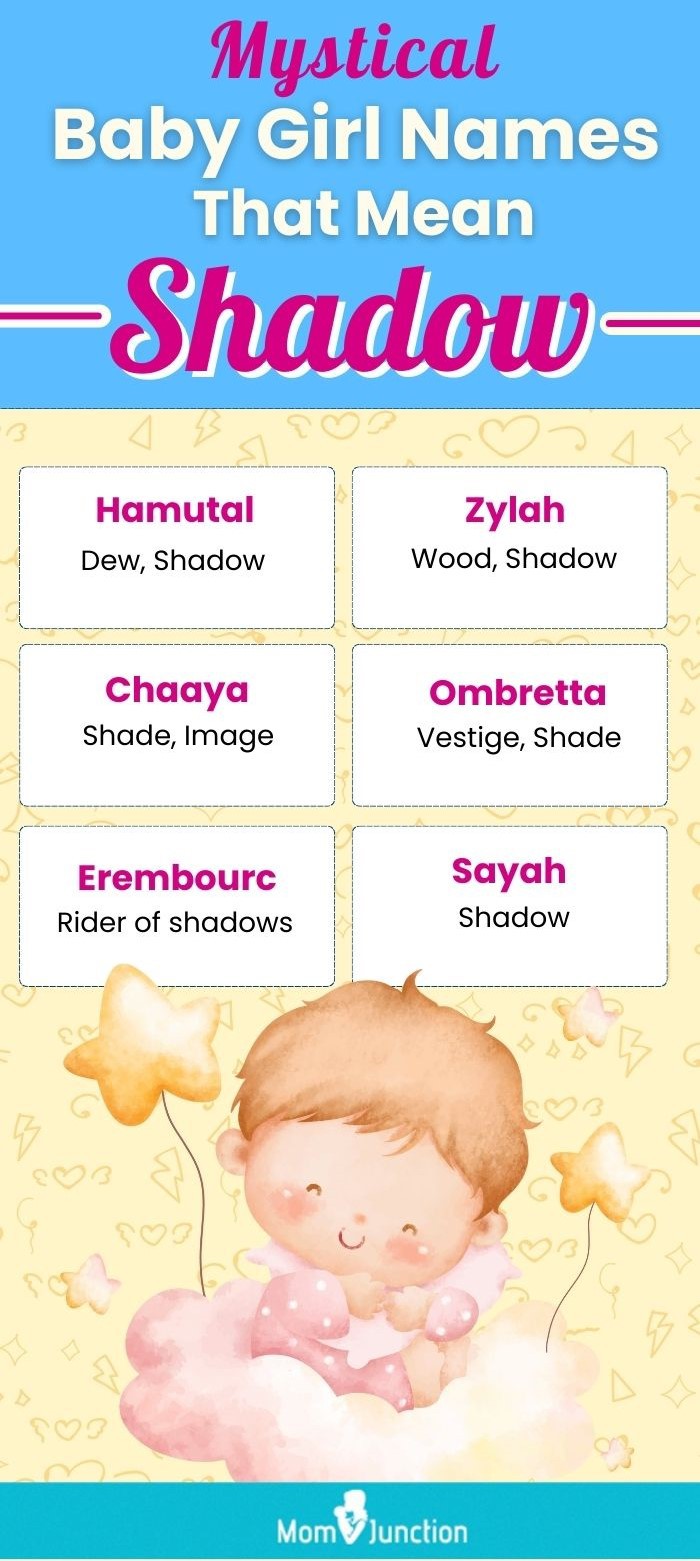 mystical baby girl names that mean shadow (infographic)