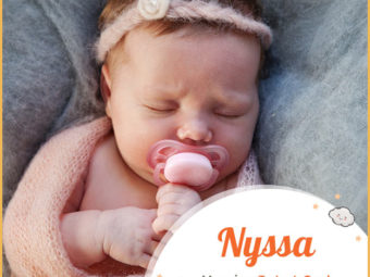 Nyssa has Hebrew origins.