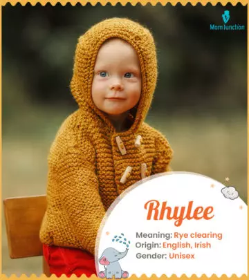 Rhylee is an English name.