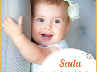 Sada, a multiorigin given name and surname.