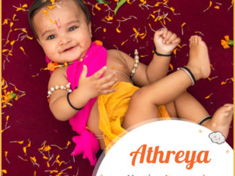 Athreya, a renowned sage