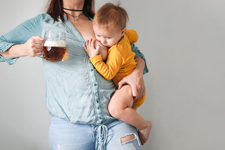 Does Alcohol Mix Into Breast Milk