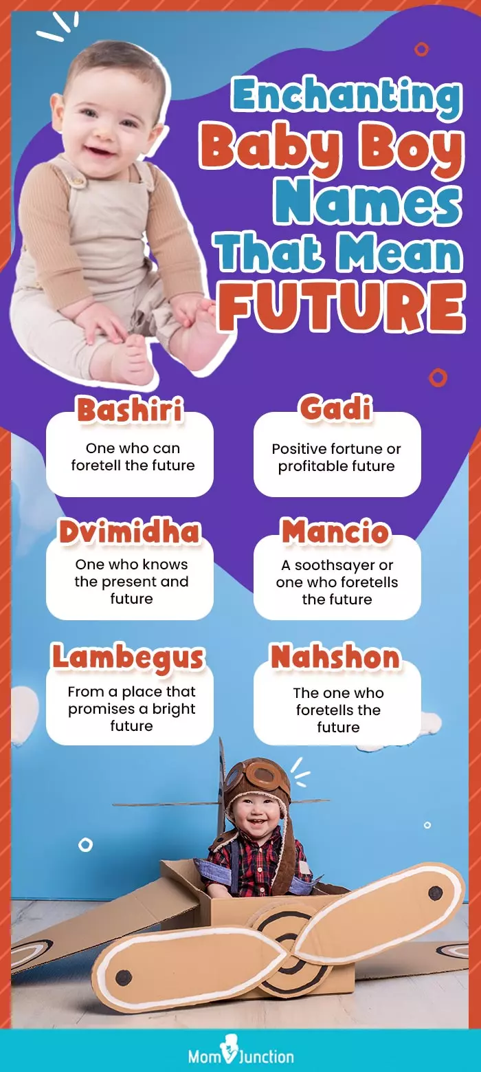 Enchanting Baby Boy Names That Mean Future (infographic)