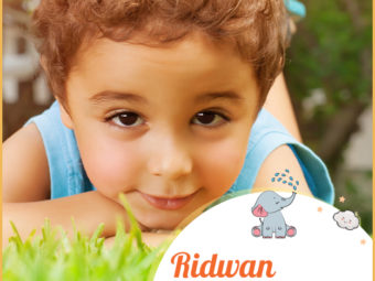 Ridwan, signifying satisfaction