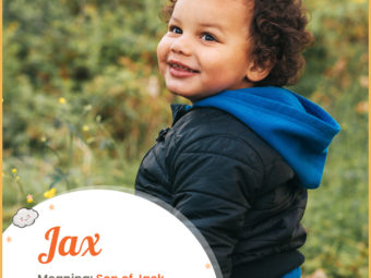 Jax, meaning Son of Jack