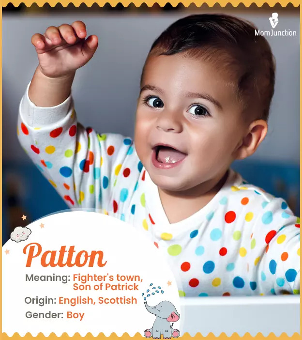 Patton Name Meaning, Origin, History, And Popularity MomJunction