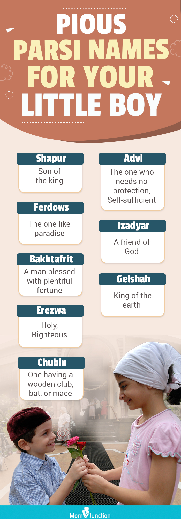 Pious Parsi Names For Your Little Boy (infographic)