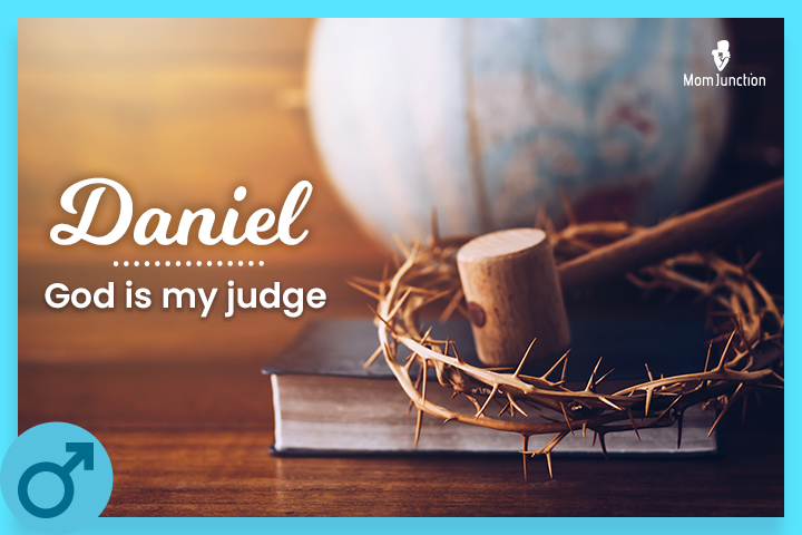 60s baby names, Daniel means ‘God is my judge’