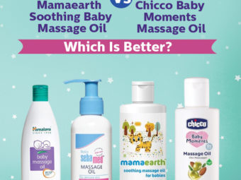 Himalaya Baby Massage Oil Vs. Sebamed Baby Massage Oil, Mamaearth Soothing Baby Massage Oil, & Chicco Baby Moments Massage Oil: Which Is Better?
