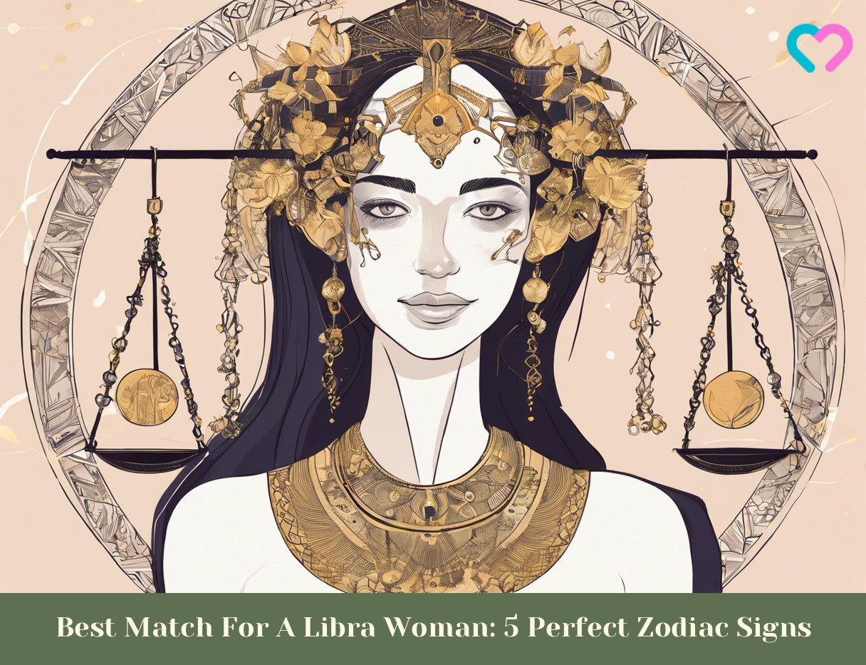 Best match for Libra woman_illustration