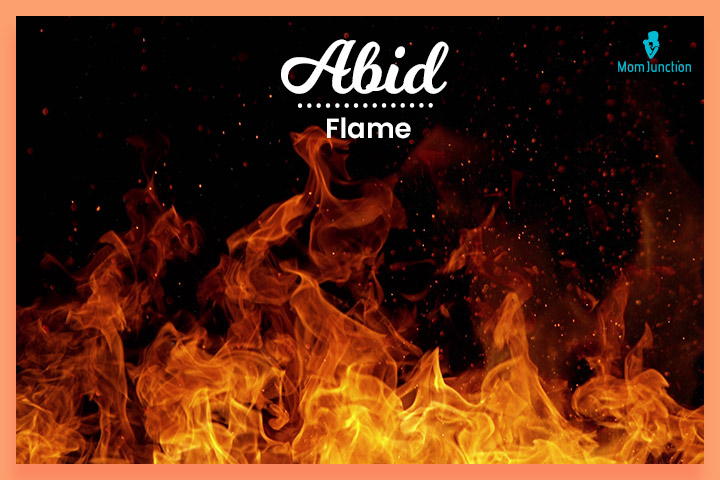 Moroccan last names, Abid means ‘flame’