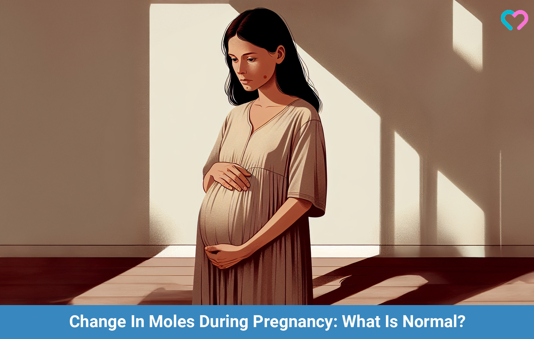 Change In Moles During Pregnancy_illustration