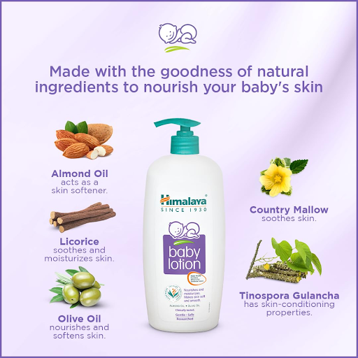 Himalaya Baby Lotion: Key Ingredients