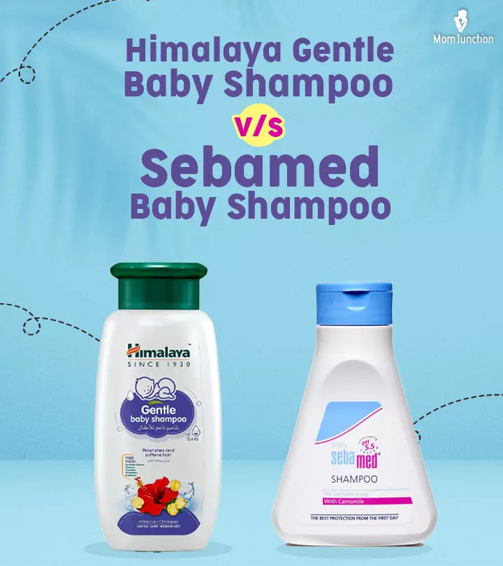 Himalaya Gentle Baby Shampoo&Sebamed Baby Shampoo