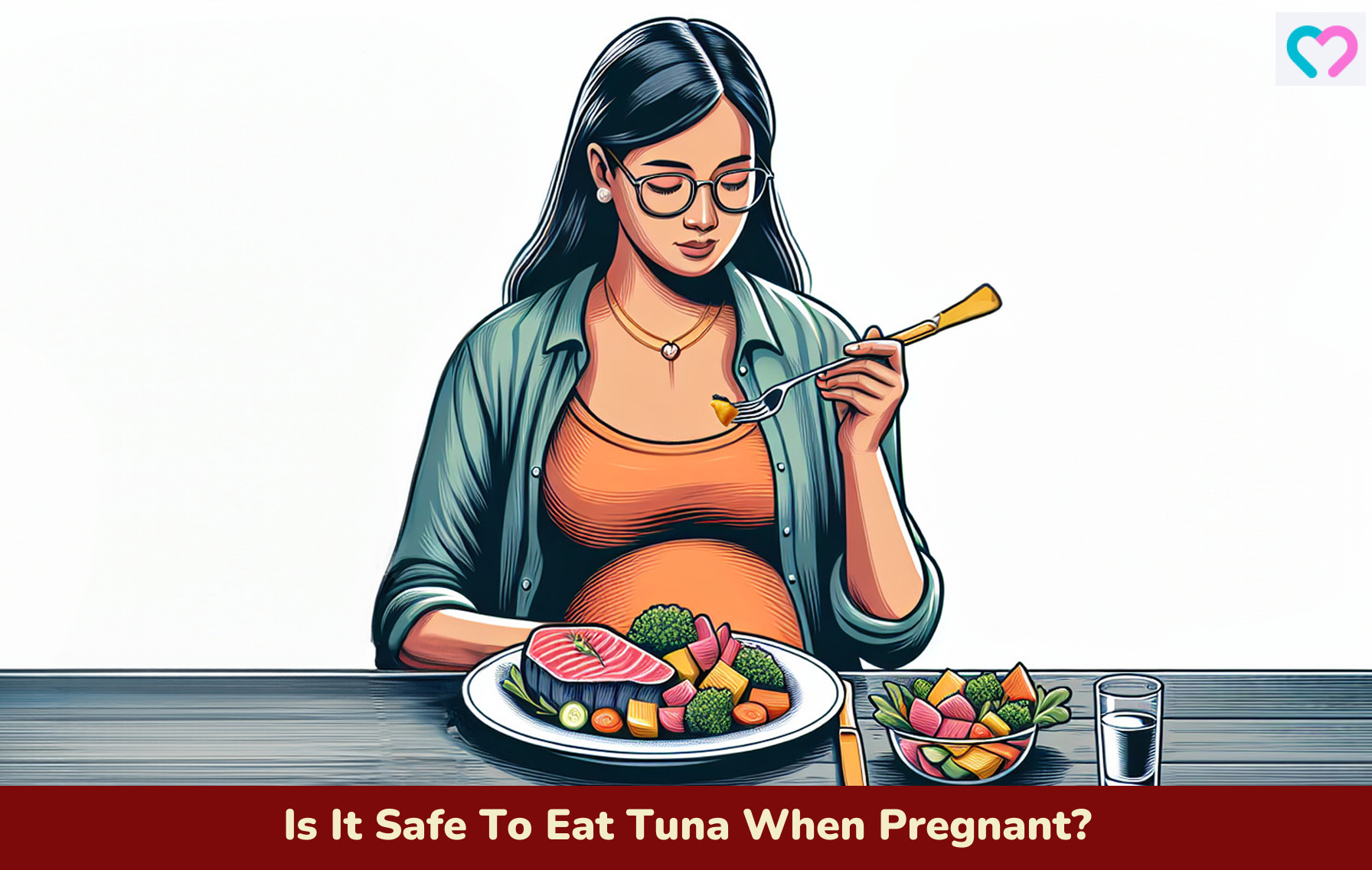 tuna while pregnant_illustration