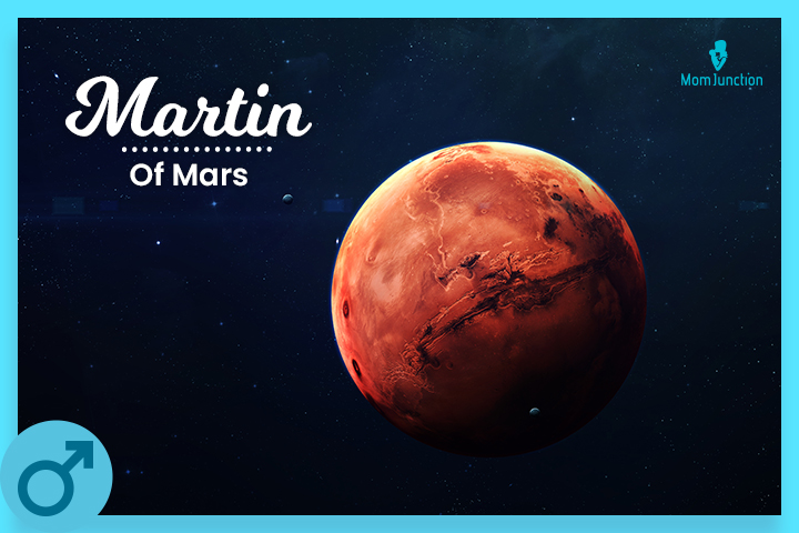 Austrian names, Martin means ‘of Mars.’