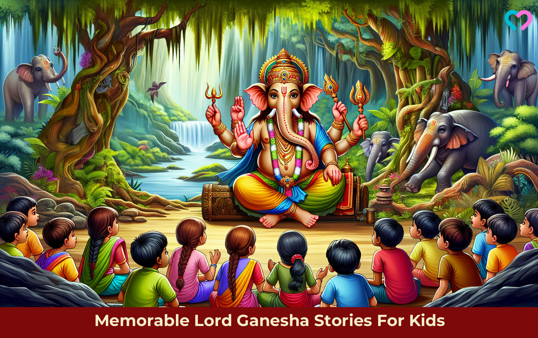 Lord Ganesha Stories For Kids_illustration