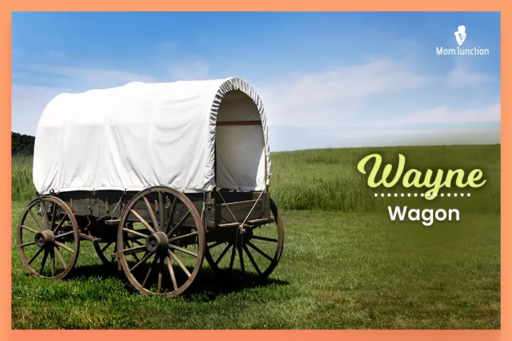 1930s names, Wayne means ‘wagon.’