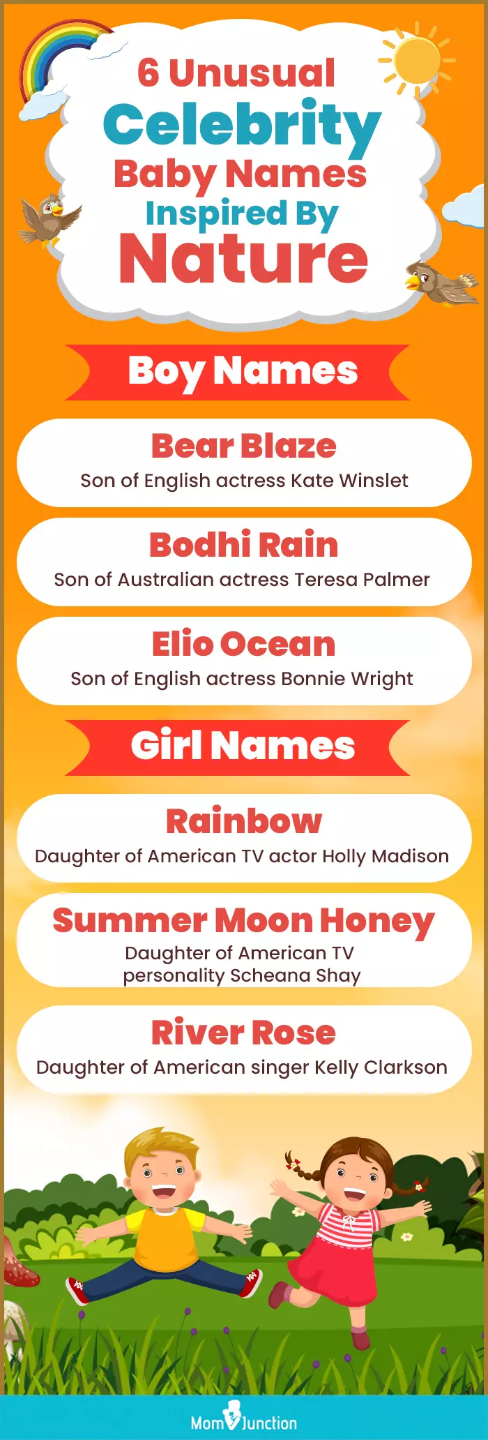 6 unusual celebrity baby names inspired by nature