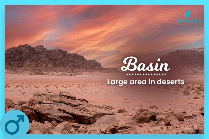 Basin is a desert name