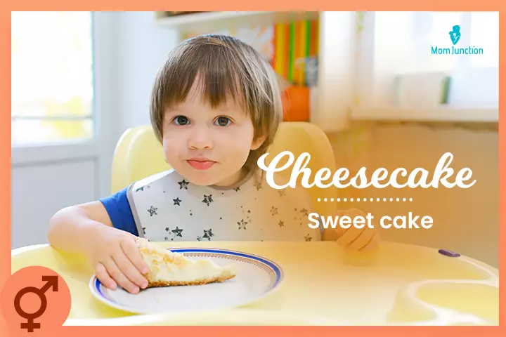 Cheesecake is a nickname for Charles