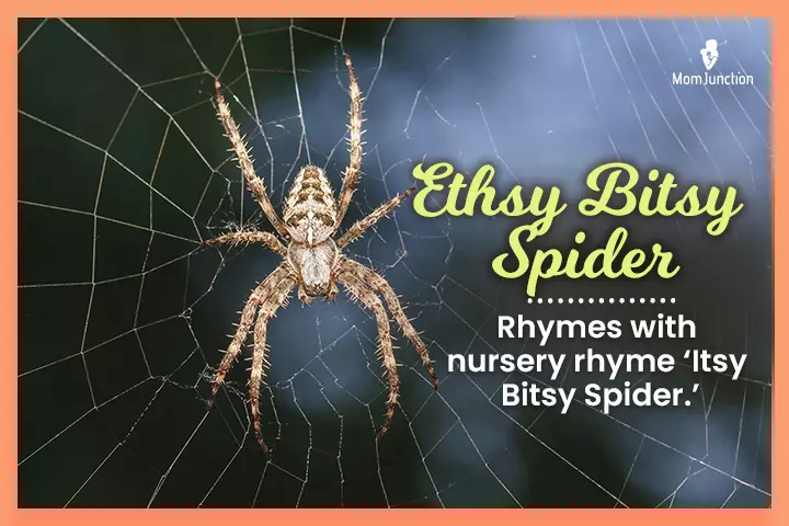 Nicknames for Ethan, Ethsy Bitsy Spider