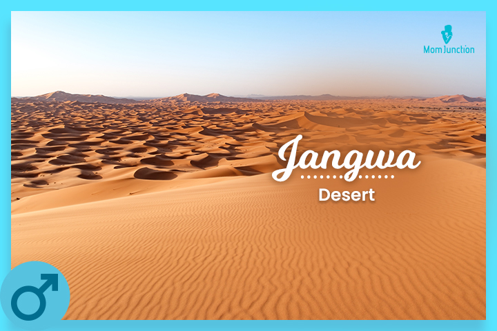Jangwa is a desert name