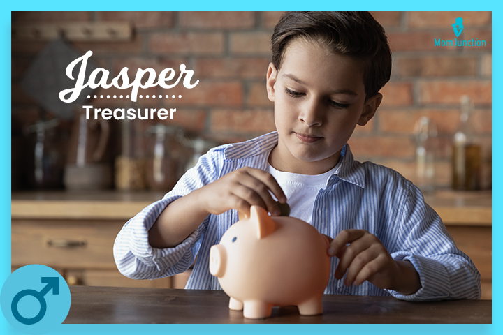 Jasper means treasurer