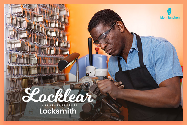 Locklear means locksmith